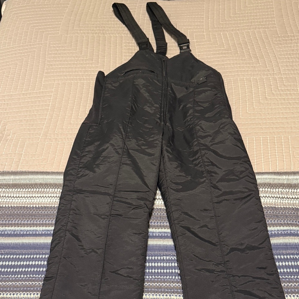 Like New Men’s Bib Black Snowpants